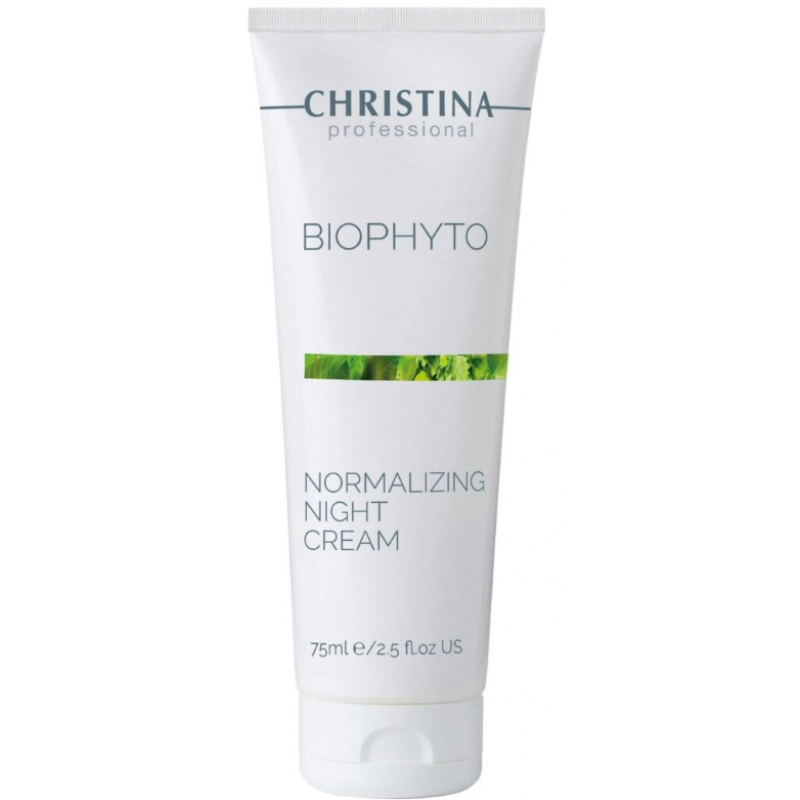 Нормалізуючий нічний крем Christina Bio Phyto Normalizing Night Cream, 75 мл Нормалізуючий нічний крем Christina Bio Phyto Normalizing Night Cream, 75 мл