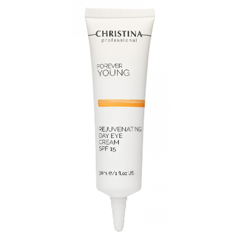 Омолоджуючий денний крем для зони очей Christina Forever Young Rejuvenating Day Eye Cream SPF 15, 30 мл Омолоджуючий денний крем для зони очей Christina Forever Young Rejuvenating Day Eye Cream SPF 15, 30 мл