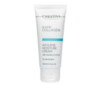 Зволожуючий азуленовий крем з колагеном та еластином для нормальної шкіри Christina Elastin Collagen Azulene Moisture Cream Зволожуючий азуленовий крем з колагеном та еластином для нормальної шкіри Christina Elastin Collagen Azulene Moisture Cream