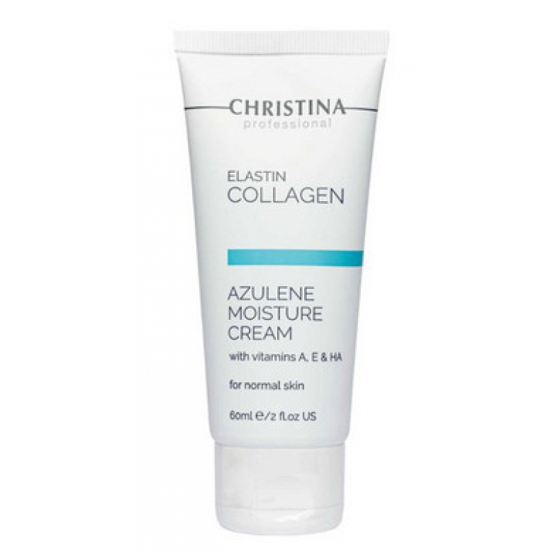 Зволожуючий азуленовий крем з колагеном та еластином для нормальної шкіри Christina Elastin Collagen Azulene Moisture Cream Зволожуючий азуленовий крем з колагеном та еластином для нормальної шкіри Christina Elastin Collagen Azulene Moisture Cream