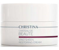 Відновлюючий крем «Розкіш» на основі екстрактів винограду Christina Chateau de Beaute Vino Sheen Restoring Cream, 50 мл Відновлюючий крем «Розкіш» на основі екстрактів винограду Christina Chateau de Beaute Vino Sheen Restoring Cream, 50 мл