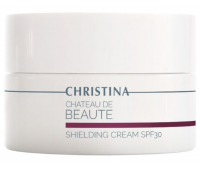 Захисний крем SPF 30 для обличчя Christina Chateau de Beaute Shielding Сream SPF 30, 50 мл Захисний крем SPF 30 для обличчя Christina Chateau de Beaute Shielding Сream SPF 30, 50 мл
