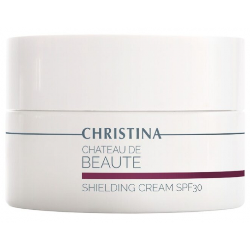 Захисний крем SPF 30 для обличчя Christina Chateau de Beaute Shielding Сream SPF 30, 50 мл Захисний крем SPF 30 для обличчя Christina Chateau de Beaute Shielding Сream SPF 30, 50 мл