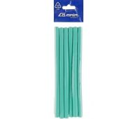 Бігуді-папілетки Flex короткі 170мм D8мм (6шт/уп) зелені Comair 3011753