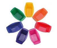 Комплект різнокольорових мисок для розмішування фарби маленькі 1шт Comair 7001257 