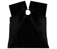 Накидка Plastique на гачках водовідштовхувальна чорна 115х150см Comair 3040277