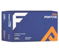 Рукавички Нiтрiловi в розмірах (100шт/пач) Fortius Pro