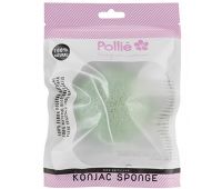 Спонж для вмивання з натуральних рослинних волокон з алоє віра - Pollie 04971