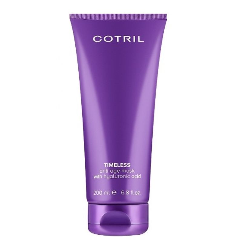 Відновлююча антивікова маска для волосся з гіалуроновою кислотою Cotril Timeless Anti-Age Mask 200 мл Відновлююча антивікова маска для волосся з гіалуроновою кислотою Cotril Timeless Anti-Age Mask 200 мл