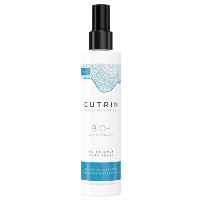 Балансуючий кондиціонер незмивний для жирної шкіри голови Cutrin BIO+ Re-Balance Care Spray Oily Scalp, 200 мл Балансуючий кондиціонер незмивний для жирної шкіри голови Cutrin BIO+ Re-Balance Care Spray Oily Scalp, 200 мл