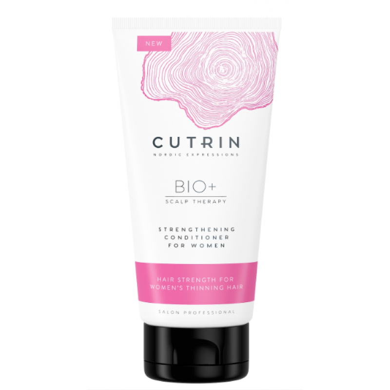 Кондиціонер, що зміцнює проти випадання волосся у жінок Cutrin BIO+ Strengthening Conditioner for Women, 200 мл Кондиціонер, що зміцнює проти випадання волосся у жінок Cutrin BIO+ Strengthening Conditioner for Women, 200 мл