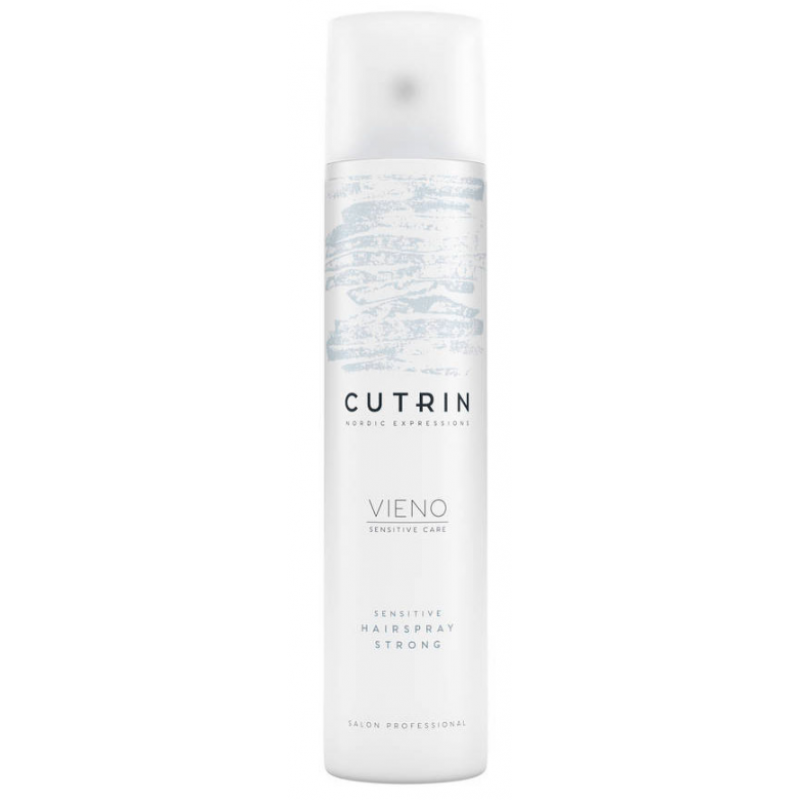 Лак сильної фіксації без віддушки Cutrin Vieno Fragrance-free Strong Hairspray, 300 мл Лак сильної фіксації без віддушки Cutrin Vieno Fragrance-free Strong Hairspray, 300 мл