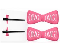 Заколка для волос ярко-розовая DOUBLE DARE OMG! HOTPINK