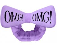 Бант-повязка для фиксации волос DOUBLE DARE OMG! HAIR BAND PURPLE Сиреневый
