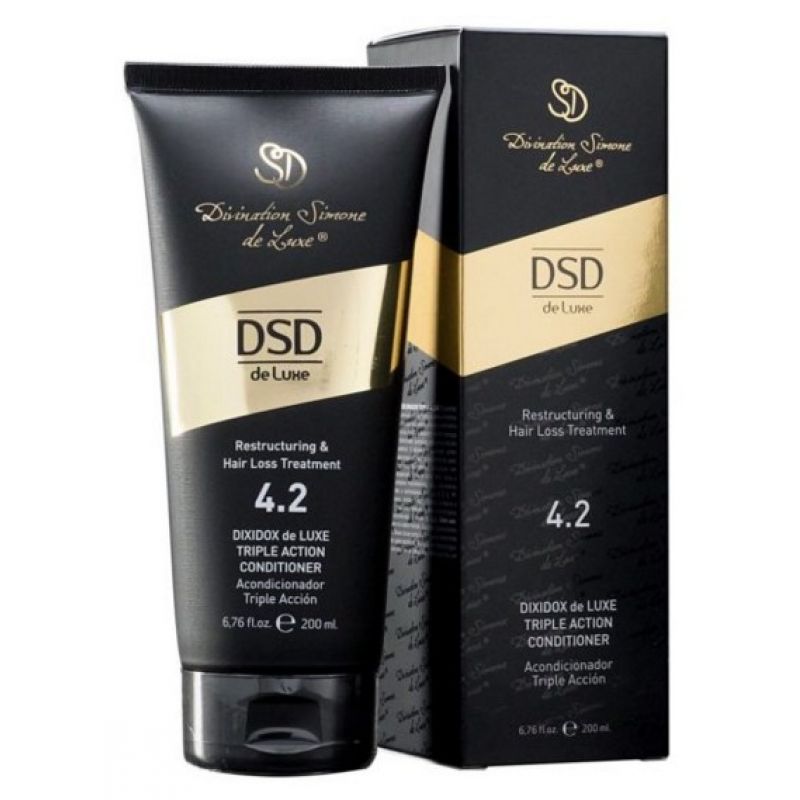 Кондиціонер для відновлення волосся Диксидокс Де Люкс № 4.2 Simone Dixidox de Luxe Triple Action Conditioner Кондиціонер для відновлення волосся Диксидокс Де Люкс № 4.2 Simone Dixidox de Luxe Triple Action Conditioner