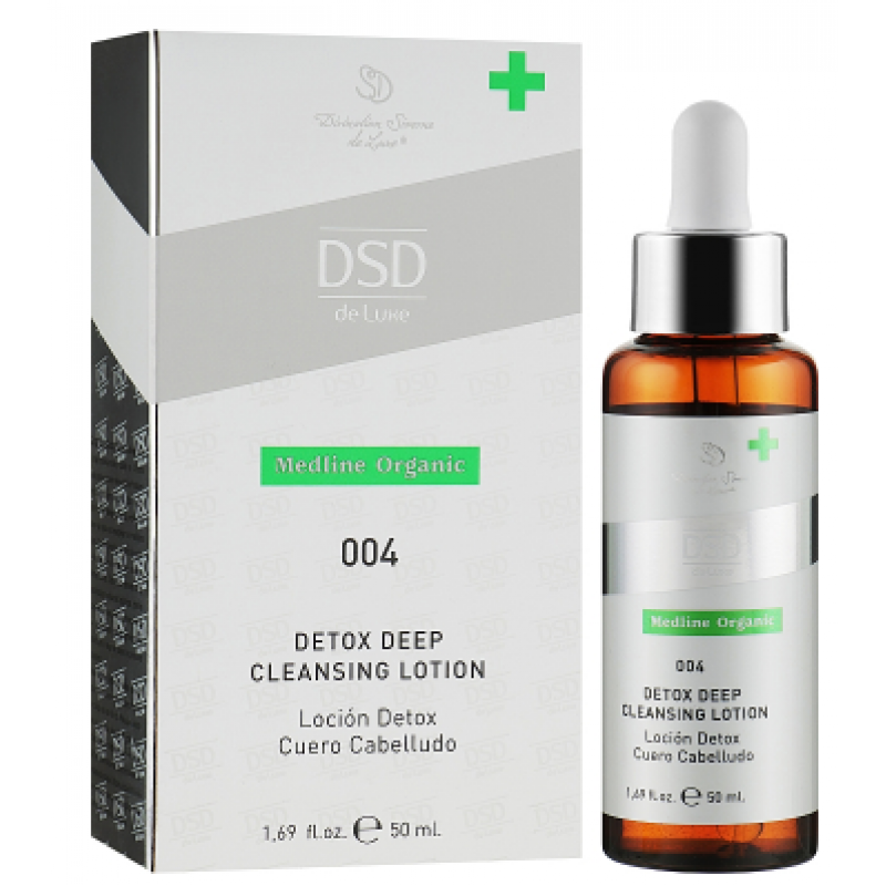 Детокс-лосьйон для глибокого очищення № 004 Simone DSD de Luxe Medline Organic Detox Deep Cleansing Lotion, 50 мл Детокс-лосьйон для глибокого очищення № 004 Simone DSD de Luxe Medline Organic Detox Deep Cleansing Lotion, 50 мл