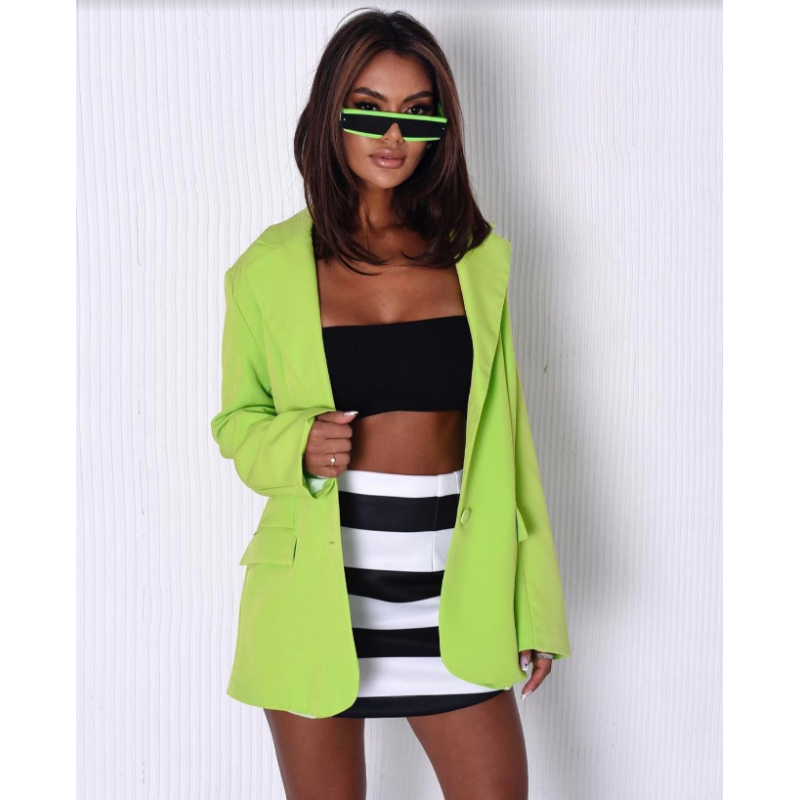 Жакет яскраво салатовий Жакет яскраво салатовий