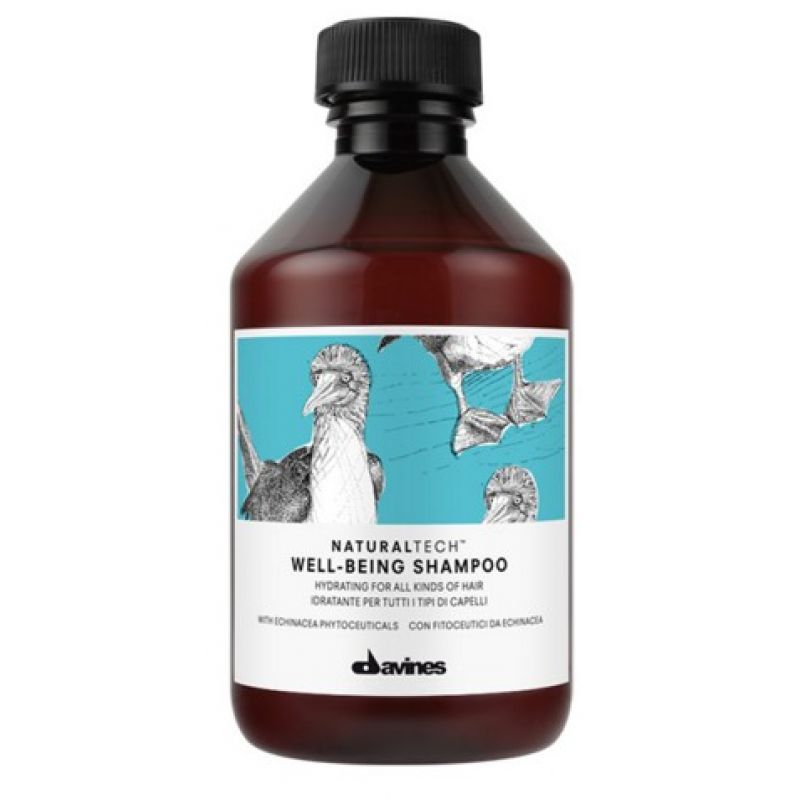 Зволожуючий шампунь Davines Natural Tech Well-Being, 250 мл Зволожуючий шампунь Davines Natural Tech Well-Being, 250 мл