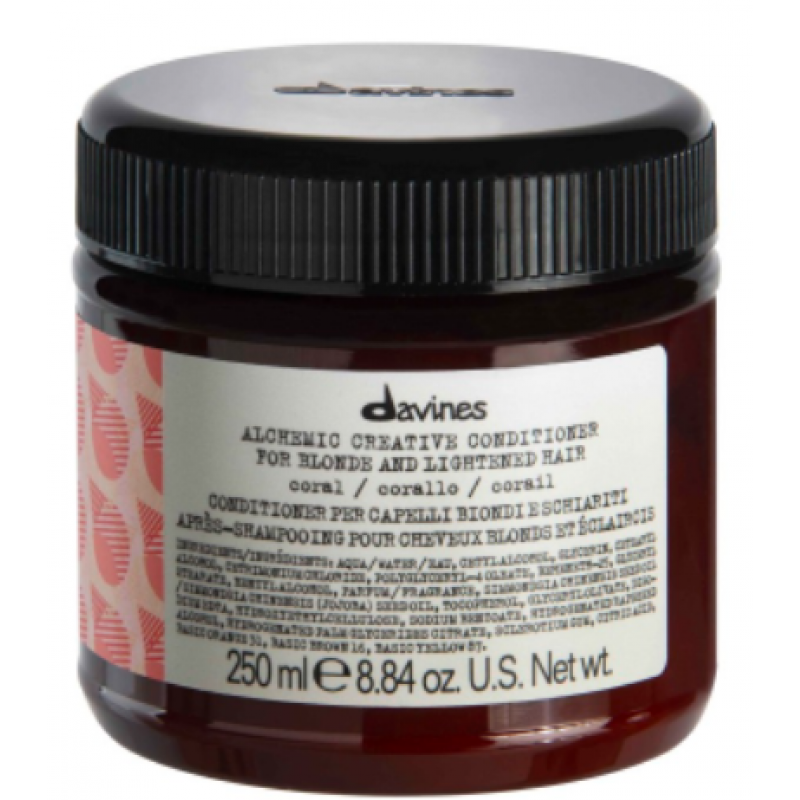 Кондиціонер Алхімік КОРАЛ Davines Alchemic Conditioner coral For Natural And Coloured Hair, 250 мл Кондиціонер Алхімік КОРАЛ Davines Alchemic Conditioner coral For Natural And Coloured Hair, 250 мл