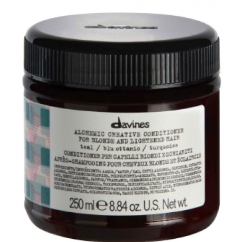 Кондиціонер Алхімік Морська Хвиля Davines Alchemic Conditioner teal Natural And Coloured Hair, 250 мл Кондиціонер Алхімік Морська Хвиля Davines Alchemic Conditioner teal Natural And Coloured Hair, 250 мл