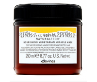 Живильна зволожувальна маска Вегетаріанське диво для сухого та ламкого волосся Davines Naturaltech Nourishing Vegetarian Miracle Mask, 250 мл