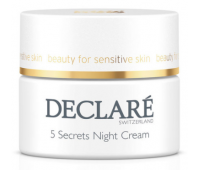Нічний відновлюючий крем для обличчя 5 секретів Declare 5 Secrets Night Cream, 50 мл Нічний відновлюючий крем для обличчя 5 секретів Declare 5 Secrets Night Cream, 50 мл