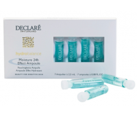 Концентрат в ампулах із зволожуючим ефектом 24-годинної дії Declare Hydro Balance Moisture 24h Effect Ampoule, 7 шт по 2,5 мл