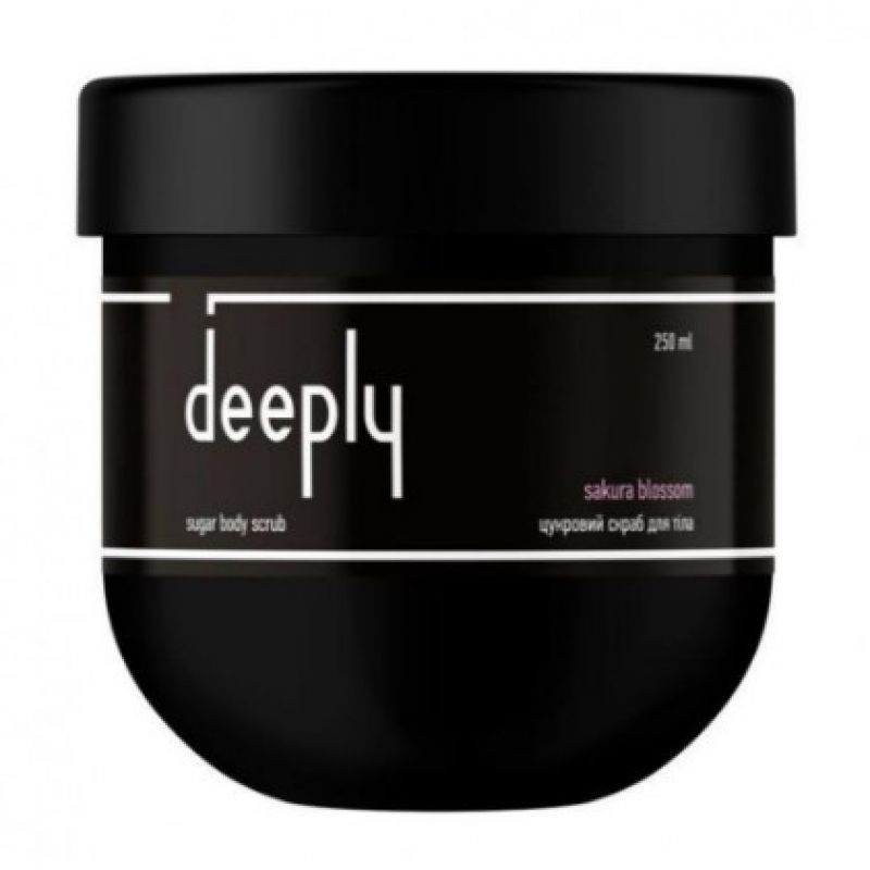 DEEPLY Цукровий скраб для тіла Sugar Body Scrub Sakura Blossom, 250 мл DEEPLY Цукровий скраб для тіла Sugar Body Scrub Sakura Blossom, 250 мл