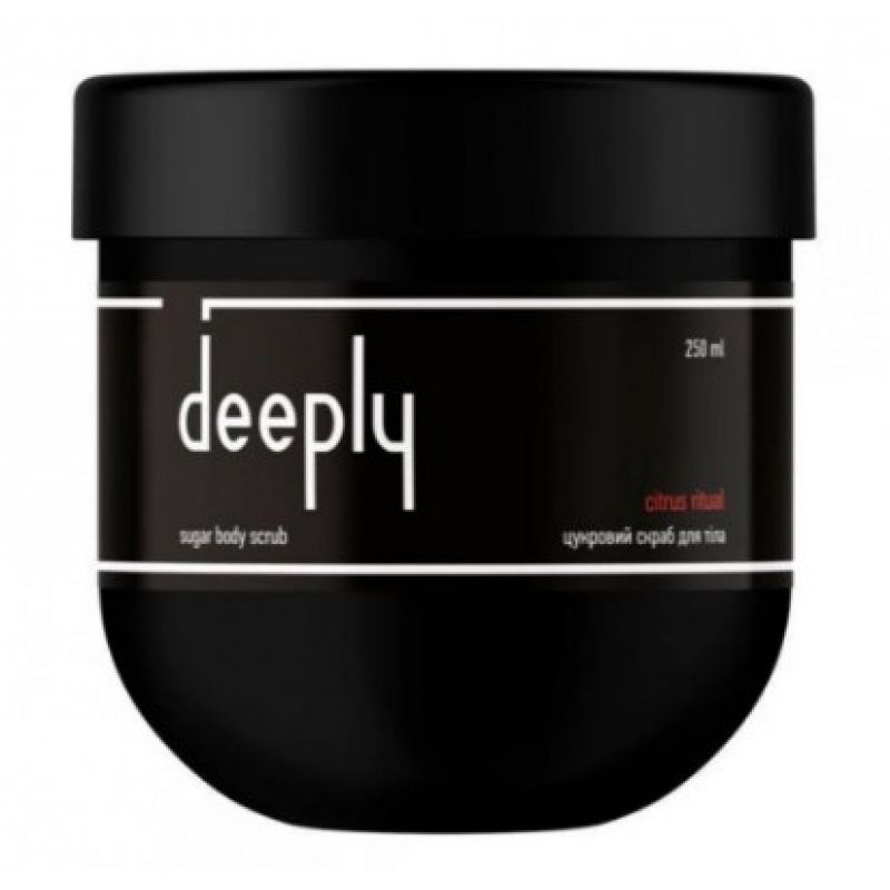 DEEPLY Цукровий скраб для тіла Sugar Body Scrub Citrus Ritual, 250 мл DEEPLY Цукровий скраб для тіла Sugar Body Scrub Citrus Ritual, 250 мл