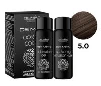 Камуфляж волосся і бороди 5/0 Світлий шатен Demira Barber Color Ammonia-Free