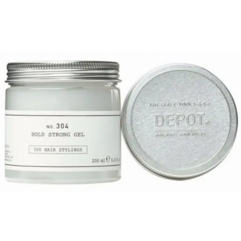 Гель сильної фіксації для волосся Depot 304 Hold Strong Gel 200 мл Гель сильної фіксації для волосся Depot 304 Hold Strong Gel 200 мл