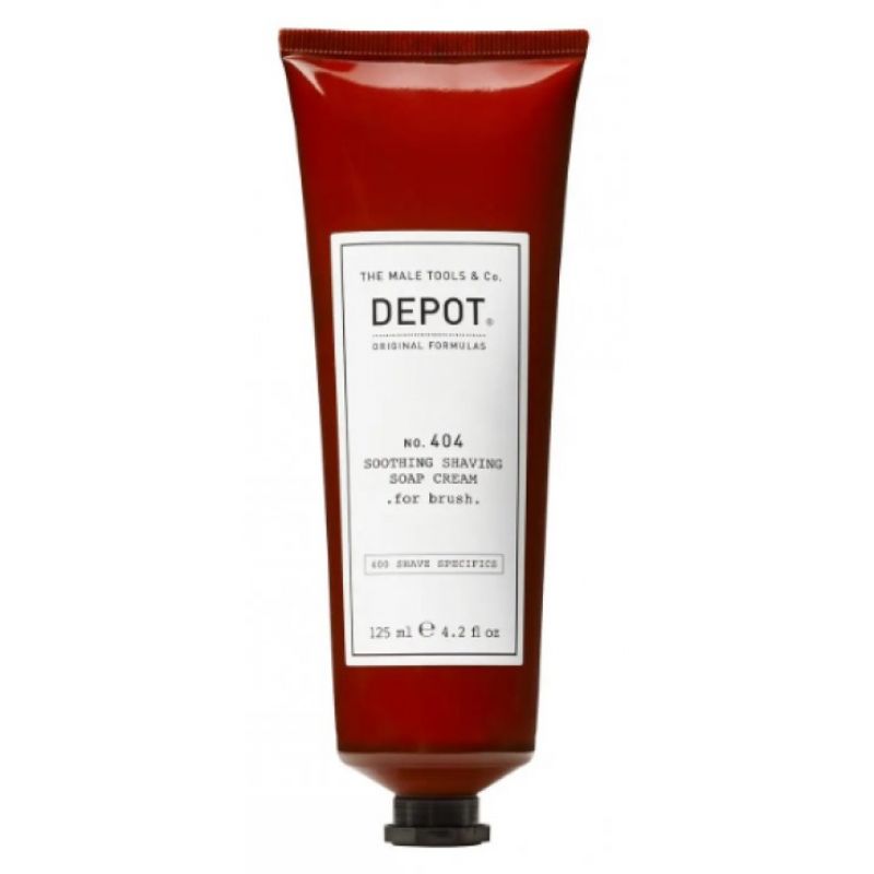Заспокійливий крем для гоління Depot 404 Soothing Shaving Soap Cream Заспокійливий крем для гоління Depot 404 Soothing Shaving Soap Cream