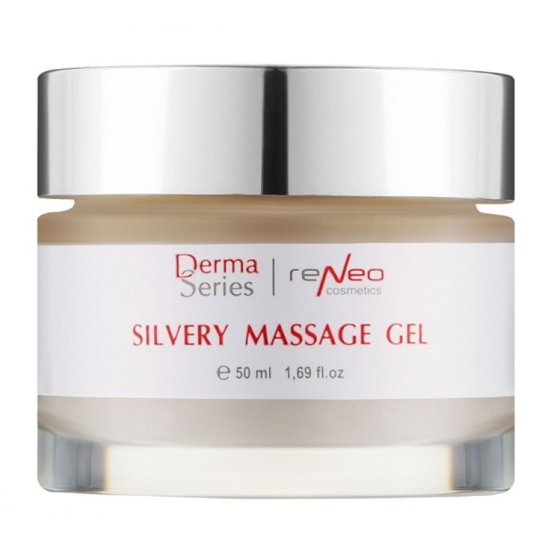 Масажний гель для обличчя Derma Series Silvery Massage Gel 50 мл Масажний гель для обличчя Derma Series Silvery Massage Gel 50 мл