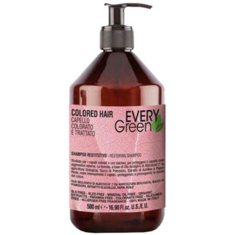 Шампунь для фарбованого та обробленого волосся DIKSON Every Green Colored Hair Restoring Shampoo Шампунь для фарбованого та обробленого волосся DIKSON Every Green Colored Hair Restoring Shampoo