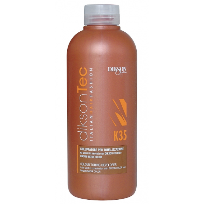 Проявитель для тонирования волос DIKSON K-35 Colour Toning Developer, 500 мл Проявитель для тонирования волос DIKSON K-35 Colour Toning Developer, 500 мл