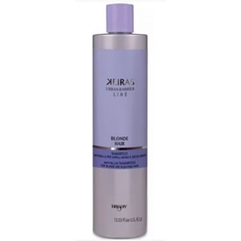 Шампунь для освітленого волосся DIKSON Keiras Urban Barrier Blond Hair Anti-Yellow Shampoo Шампунь для освітленого волосся DIKSON Keiras Urban Barrier Blond Hair Anti-Yellow Shampoo