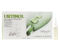 Ампульний засіб проти випадіння, жирності шкіри голови і себореї Dikson Urtinol