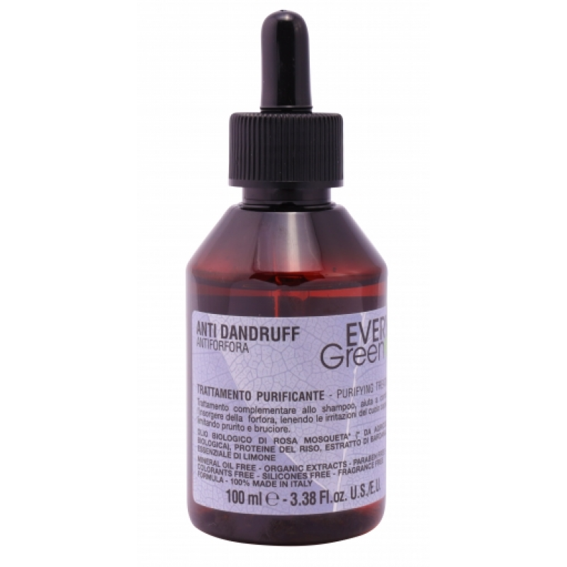 Лосьйон проти жирності, сверблячки та лупи Dikson Every Green Purificante 100 мл Лосьйон проти жирності, сверблячки та лупи Dikson Every Green Purificante 100 мл