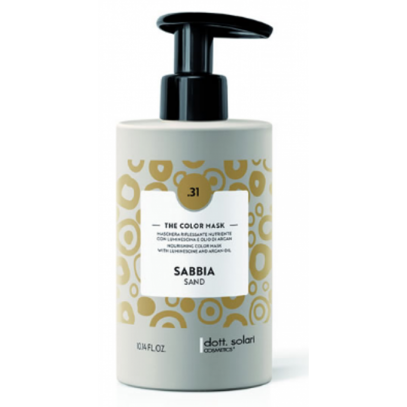 Dott. Solari The Color Sand Mask .31 Тонуюча маска Пісок 300 мл Dott. Solari The Color Sand Mask .31 Тонуюча маска Пісок 300 мл