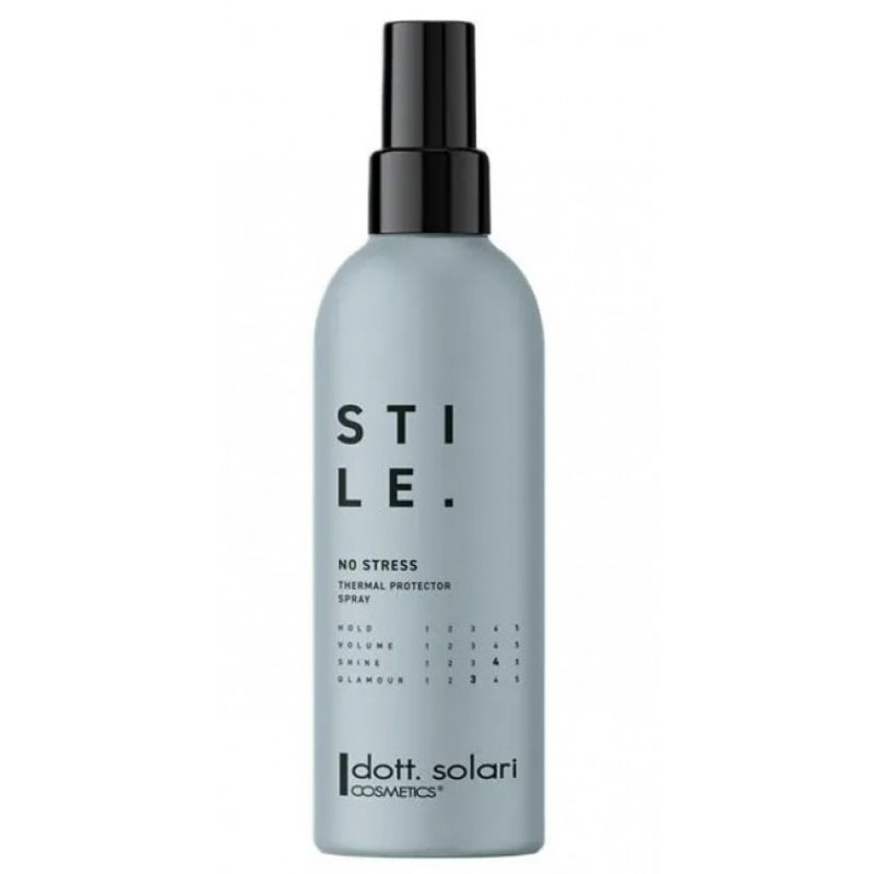 Термозахисний спрей для волосся - Dott.Solari Stile No stress 200 мл Термозахисний спрей для волосся - Dott.Solari Stile No stress 200 мл