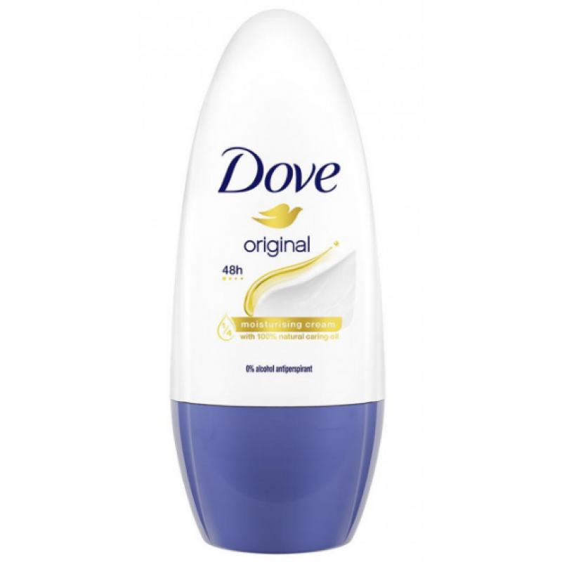 DOVE Антиперспірант кульковий Оригінал, 50мл DOVE Антиперспірант кульковий Оригінал, 50мл