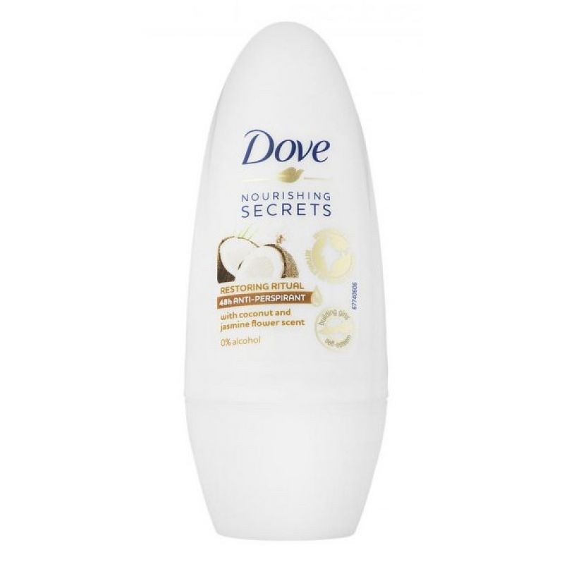 DOVE Антиперспірант кульковий Ритуал краси Відновлення, 50 мл DOVE Антиперспірант кульковий Ритуал краси Відновлення, 50 мл