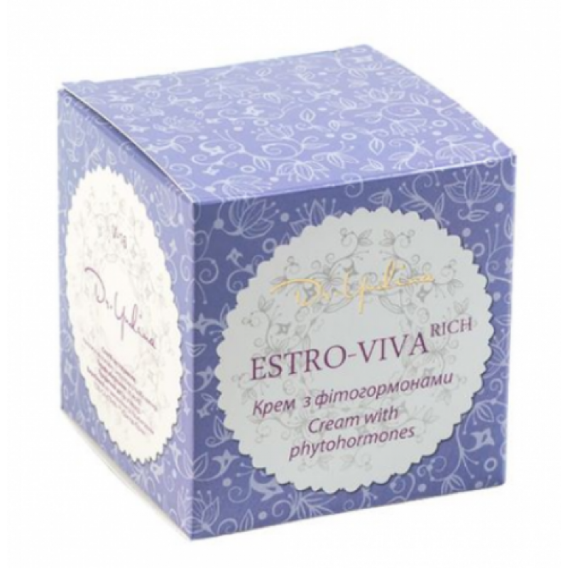 Крем із фітогормонами Estro Viva-rich Dr. Yudina Крем із фітогормонами Estro Viva-rich Dr. Yudina