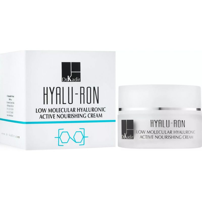 Живильний крем з низькомолекулярною гіалуроновою кислотою Dr.Kadir Hyalu-Ron Low Molecular Hyaluronic Nourishing Cream Живильний крем з низькомолекулярною гіалуроновою кислотою Dr.Kadir Hyalu-Ron Low Molecular Hyaluronic Nourishing Cream