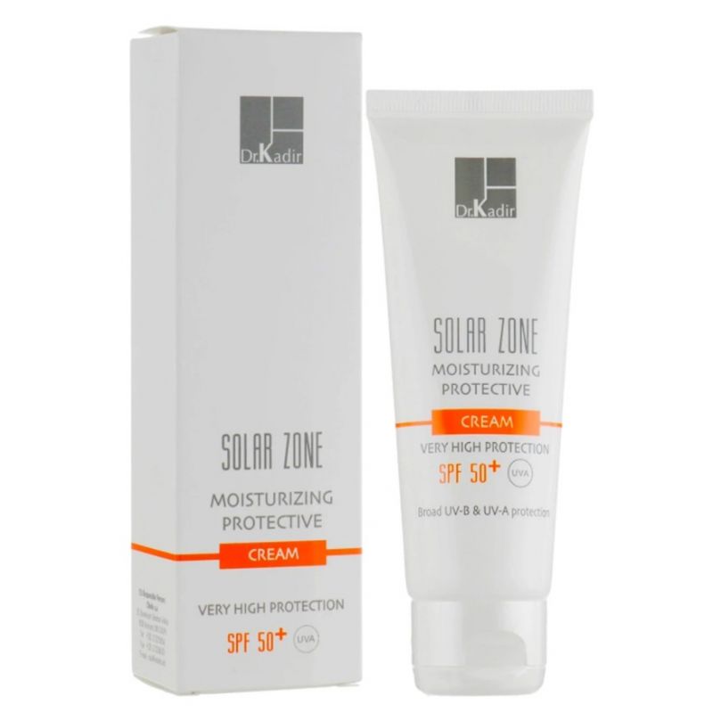 Зволожуючий сонцезахисний крем SPF-50+ Dr.Kadir Solar Zone Moisturizing Protective Cream SPF-50+, 75 мл Зволожуючий сонцезахисний крем SPF-50+ Dr.Kadir Solar Zone Moisturizing Protective Cream SPF-50+, 75 мл