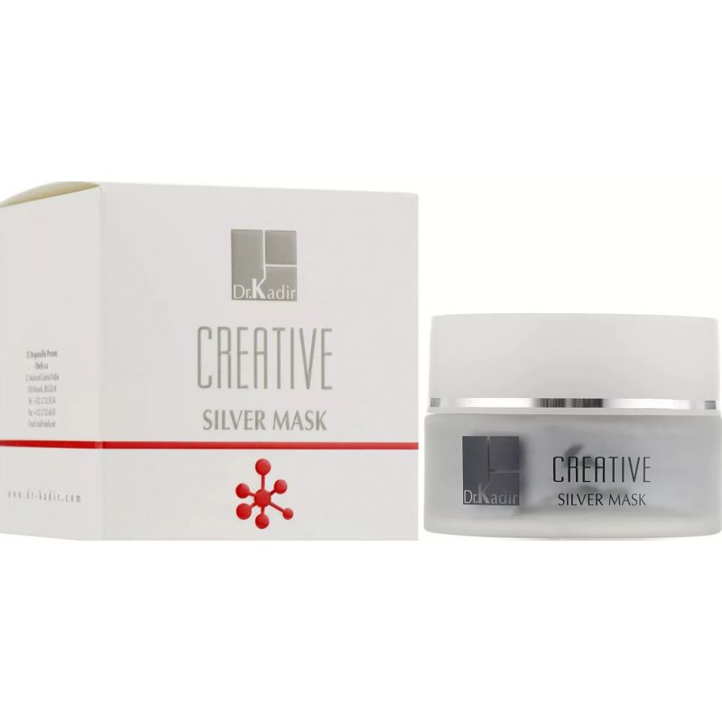 Срібна маска для нормальної та сухої шкіри 40-45+ Dr.Kadir Creative Silver Mask Срібна маска для нормальної та сухої шкіри 40-45+ Dr.Kadir Creative Silver Mask