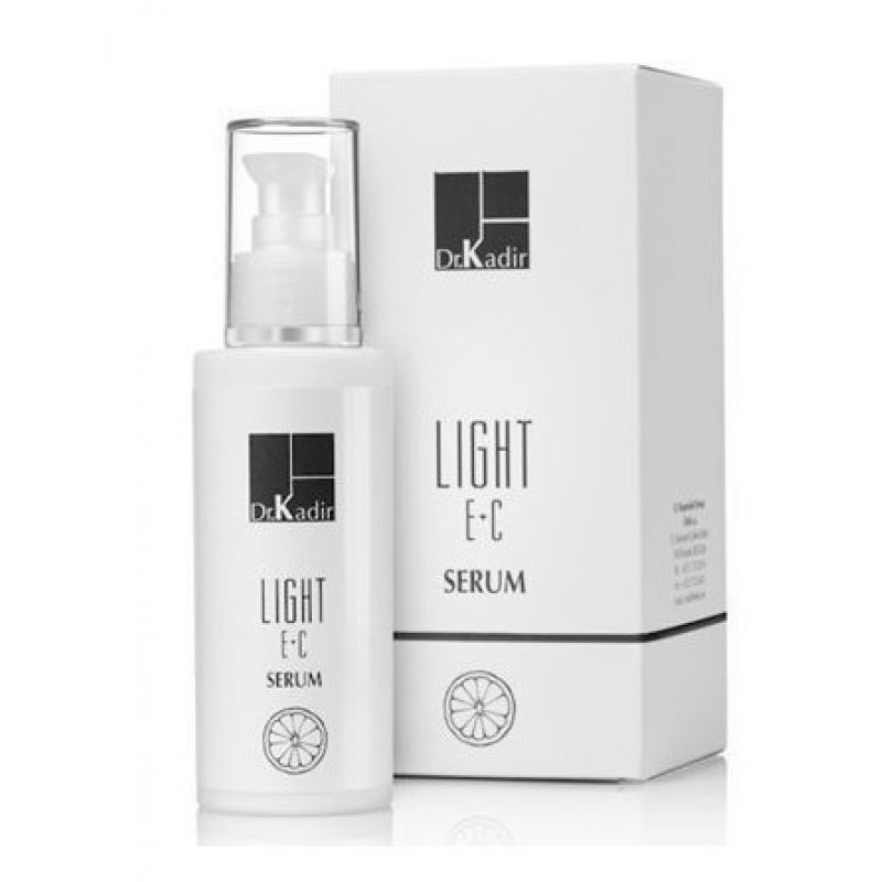 Сироватка з вітамінами Е+С Dr.Kadir Light E+C Serum, 125 мл Сироватка з вітамінами Е+С Dr.Kadir Light E+C Serum, 125 мл