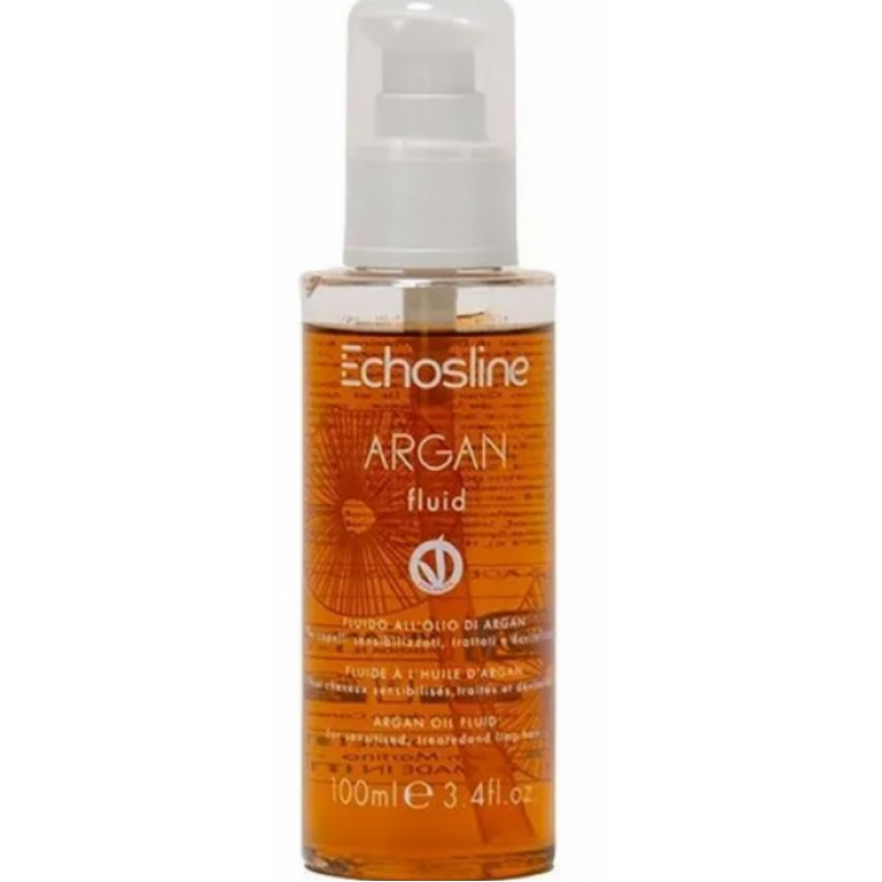Флюїд для пошкодженого волосся з аргановою олією Echosline Vegan Argan Fluid 100 мл Флюїд для пошкодженого волосся з аргановою олією Echosline Vegan Argan Fluid 100 мл