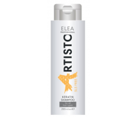 Шампунь безсульфатний, що відновлює з кератином Elea Artisto Keratin, 200 мл