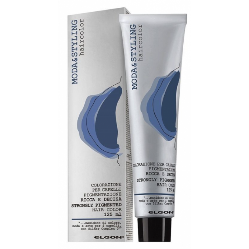 Фарба для волосся перманентна Elgon Moda Styling 125мл Фарба для волосся перманентна Elgon Moda Styling 125мл